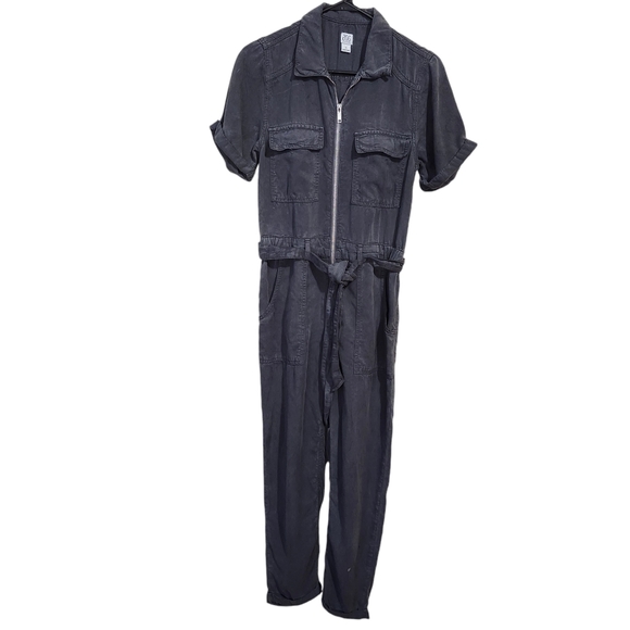 BDG Pants - Urban Outfitters BDG gray lyocell victory zip jumpsuit women small